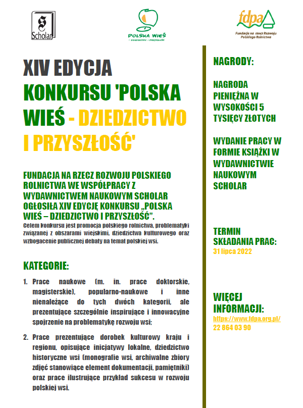 Plakat Polska wieś